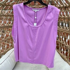 NWT💜💜Trina Turk 💜Los Angeles💜Chirpy Sleeveless Top💜💜